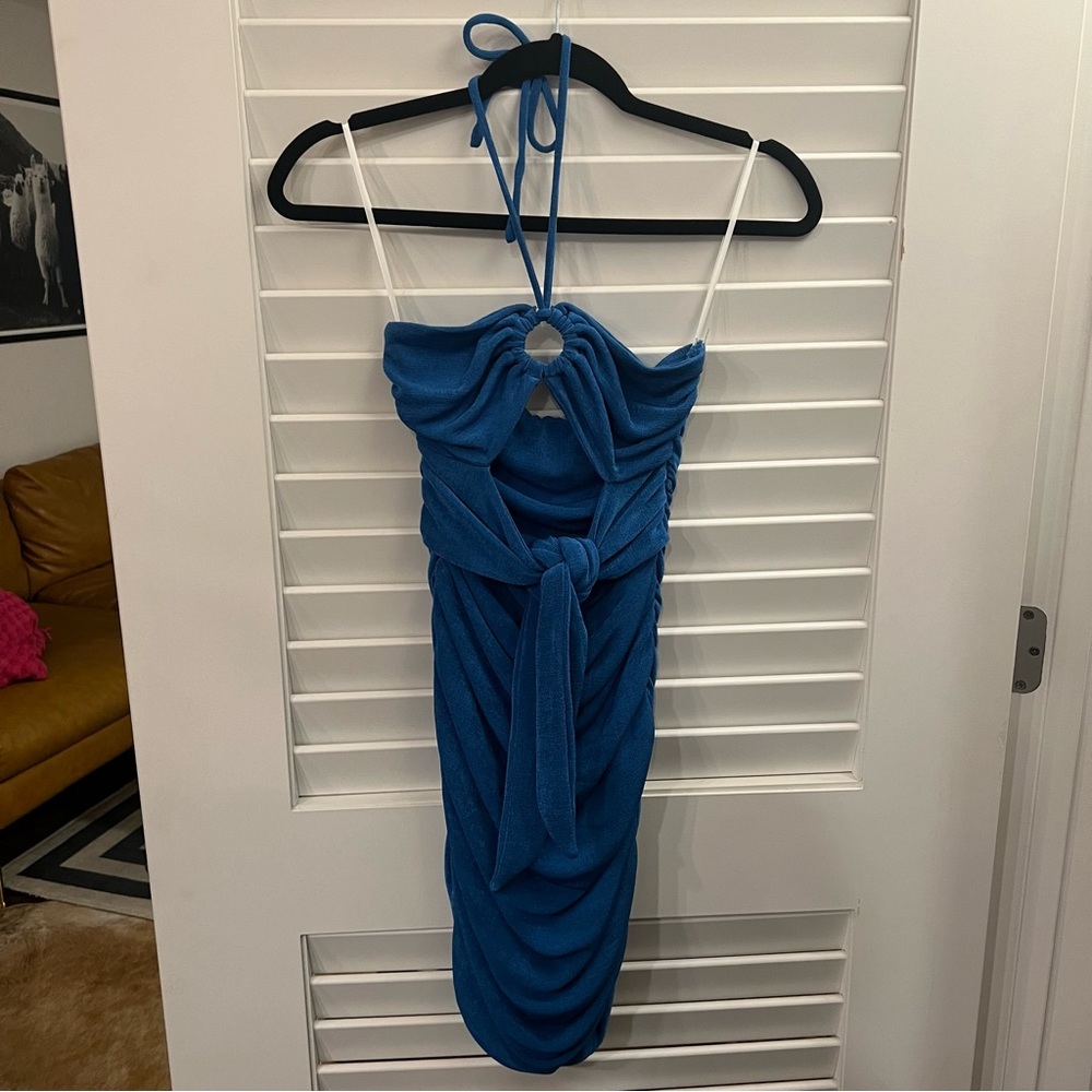 Princess Polly real mini halter dress
